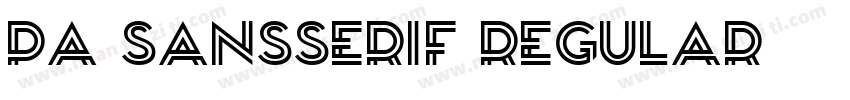 PA-SansSerif Regular字体转换